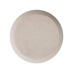 PHILLIPS COLLECTION RIVER STONE END TABLE: IVORY