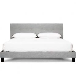 MOES Bedroom ZOEY BED: GRAY LINEN 14 MOES Bedroom ZOEY BED: GRAY LINEN