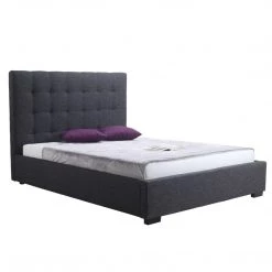MOES LIAM STORAGE QUEEN BED: CHARCOAL LINEN 5 MOES LIAM STORAGE QUEEN BED: CHARCOAL LINEN