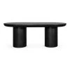 MOES ROCCA BLACK CONCRETE DINING TABLE Furniture