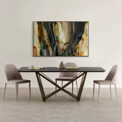 MOES Furniture ROSCOE DINING CHAIR: SAND STONE | SET OF 2