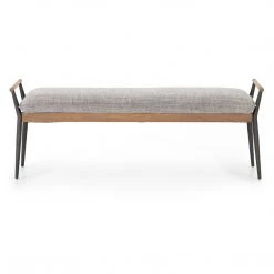 FOUR HANDS ROWEN BENCH: THAMES RAVEN