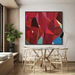 L ART "RUBRIC" CANVAS ART