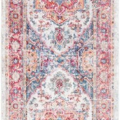 SURYA MALISA RUG: CORAL MULTI