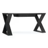 HOOKER RUSTIC BLACK X-BASE WRITING DESK