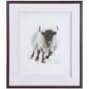 UTTERMOST "RUSTIC BULL" GLASS FRAMED PRINT