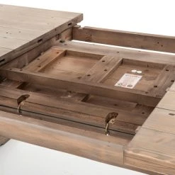 FOUR HANDS Kitchen + Dining RUSTIC FARMHOUSE EXTENDABLE DINING TABLE 13 FOUR HANDS Kitchen + Dining RUSTIC FARMHOUSE EXTENDABLE DINING TABLE