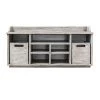 UTTERMOST Living Room RUSTIC WHITE STORAGE BENCH