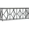 HOOKER RYKER FAUX CONCRETE TOP CONSOLE Furniture