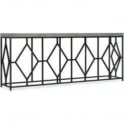 HOOKER RYKER FAUX CONCRETE TOP CONSOLE Furniture