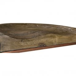 MOES Kitchen + Dining SADDLE WOOD + COPPER COUNTER STOOL