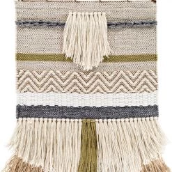 SURYA SAHASA KHAKI + OLIVE WALL TAPESTRY