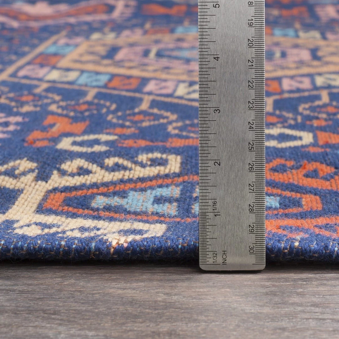 SURYA KASHVI OUTDOOR KILIM: NAVY, POPPY Rug 4 SURYA KASHVI OUTDOOR KILIM: NAVY, POPPY Rug