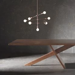 NUEVO SAMURAI AMERICAN WALNUT DINING TABLE Furniture 9 NUEVO SAMURAI AMERICAN WALNUT DINING TABLE Furniture