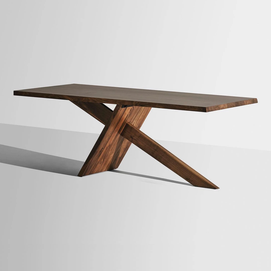 NUEVO SAMURAI AMERICAN WALNUT DINING TABLE Furniture 2 NUEVO SAMURAI AMERICAN WALNUT DINING TABLE Furniture
