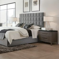 HOOKER Furniture SAN MARCOS BLUESTONE TOP NIGHTSTAND 9 HOOKER Furniture SAN MARCOS BLUESTONE TOP NIGHTSTAND