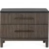 HOOKER Furniture SAN MARCOS BLUESTONE TOP NIGHTSTAND