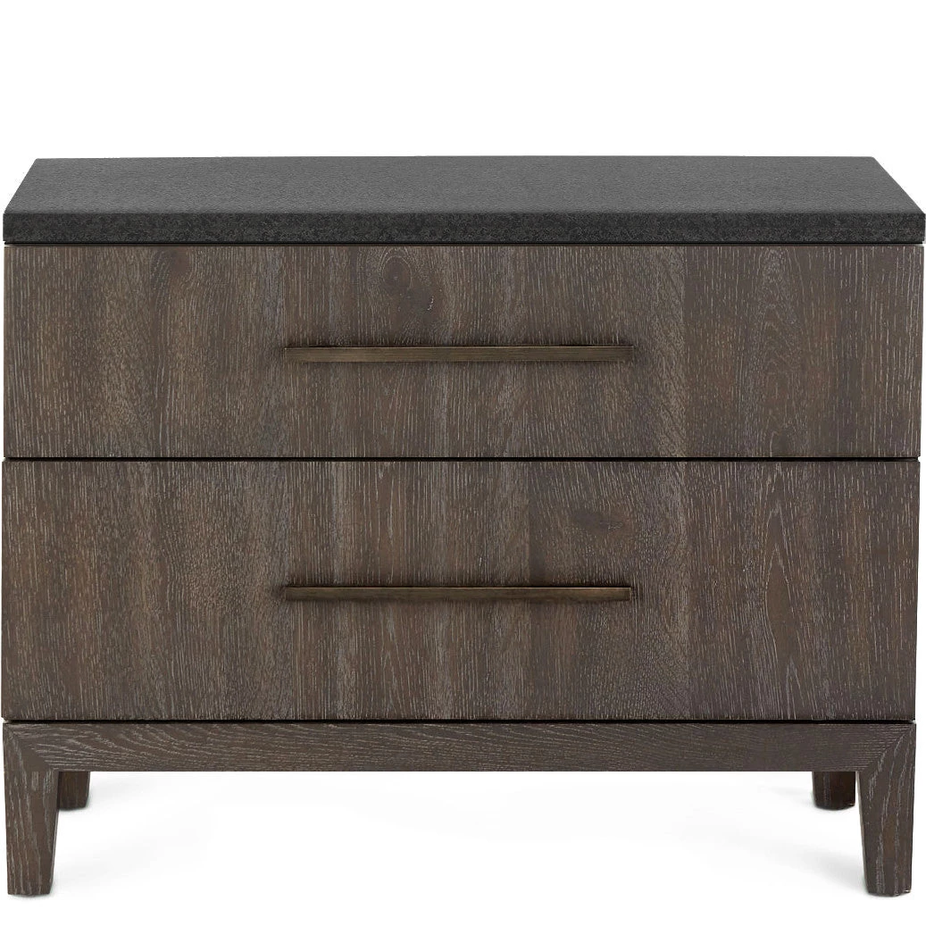 HOOKER Furniture SAN MARCOS BLUESTONE TOP NIGHTSTAND 1 HOOKER Furniture SAN MARCOS BLUESTONE TOP NIGHTSTAND