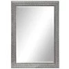 UTTERMOST SANDRINE TEXTURED SILVER LEAF MIRROR