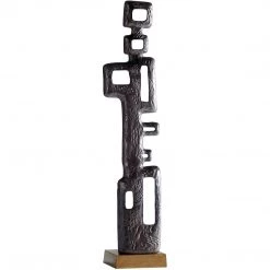 CYAN SARGON MARS SCULPTURE Pillows + Decor