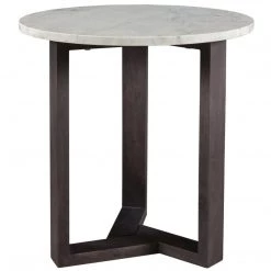 MOES SATWARIA MARBLE TOP SIDE TABLE