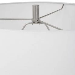 UTTERMOST SAYLOR COBALT STRIPED CERAMIC LAMP Lighting