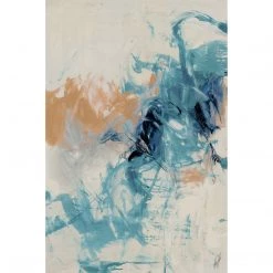 L ART "SCRAPPY II" CANVAS ART