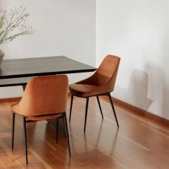 MOES SEDONA VELVET DINING CHAIR | SET OF 2 Furniture