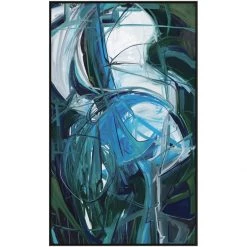 L ART "SEEING RIGHT THROUGH" CANVAS ART Wall Art