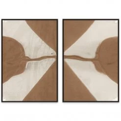 L ART Wall Art "SEPIA ARROW" CANVAS ART