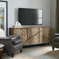 HOOKER SERRAMONTE MEDIA CONSOLE CREDENZA
