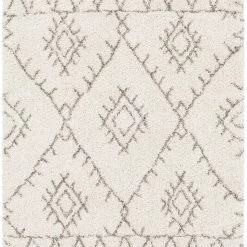 SURYA Rug JAMILAH SHAG: IVORY