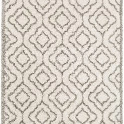 SURYA KAIRA SHAG: IVORY, TAUPE Rug