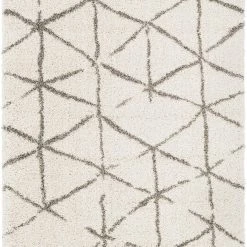 SURYA KENDI SHAG: IVORY Rug