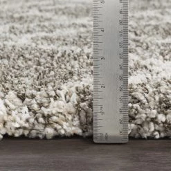 SURYA Rug JAKOBA SHAG: IVORY