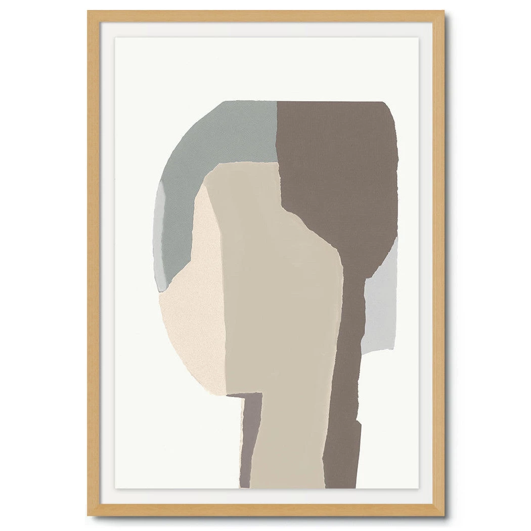 L ART "SHADOWS" GLASS FRAMED ART SERIES 7 L ART "SHADOWS" GLASS FRAMED ART SERIES