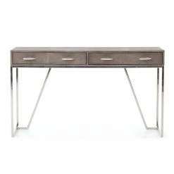 FOUR HANDS FAUX SHAGREEN WRITING DESK