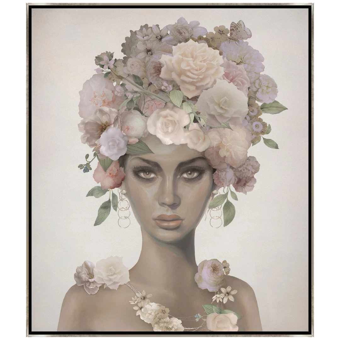 L ART "SHE COMES IN COLORS" CANVAS ART 2 L ART "SHE COMES IN COLORS" CANVAS ART