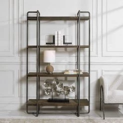 UTTERMOST Furniture SHEFFIELD DISPLAY SHELF