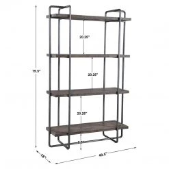 UTTERMOST Furniture SHEFFIELD DISPLAY SHELF