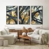 L ART Wall Art "SHIFTING LANES" CANVAS ART