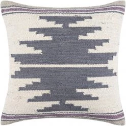 SURYA SHONA PILLOW: DENIM, PURPLE Pillows + Decor