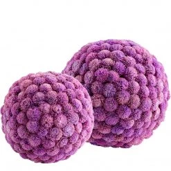 CYAN SIA BOTANICAL BALL: LAVENDER Pillows + Decor