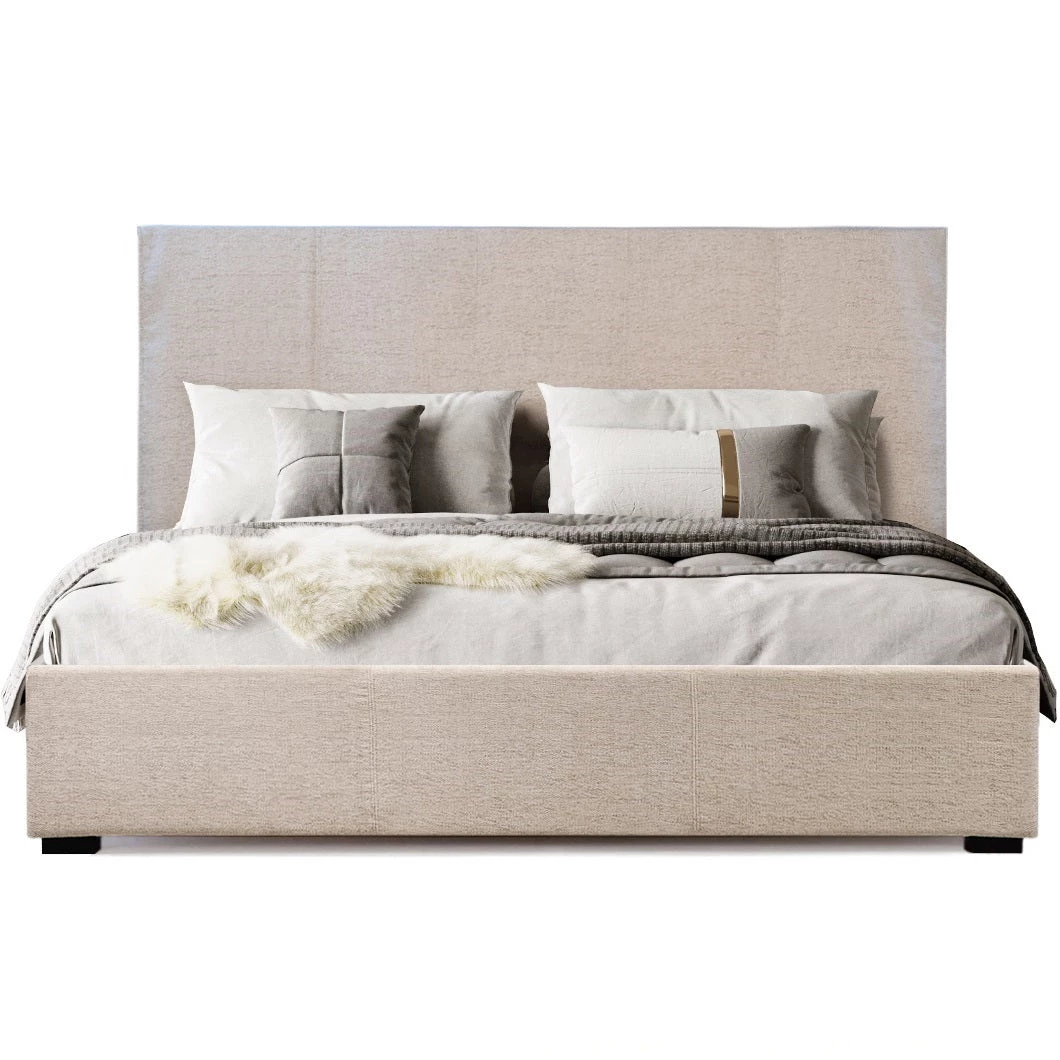 DOVETAIL SIERRA SAND UPHOLSTERED BED 1 DOVETAIL SIERRA SAND UPHOLSTERED BED