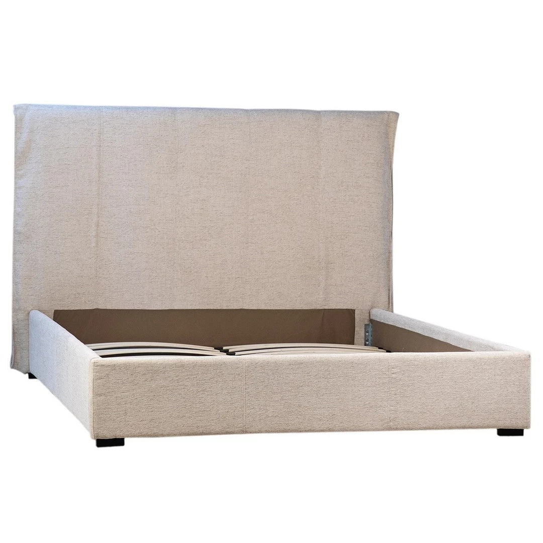 DOVETAIL SIERRA SAND UPHOLSTERED BED 2 DOVETAIL SIERRA SAND UPHOLSTERED BED