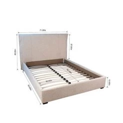 DOVETAIL SIERRA SAND UPHOLSTERED BED 5 DOVETAIL SIERRA SAND UPHOLSTERED BED