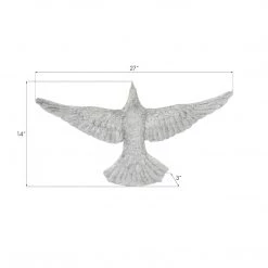 PHILLIPS COLLECTION SILVER DOVES WALL SCULPTURES Wall Sculptures + Decor 25 PHILLIPS COLLECTION SILVER DOVES WALL SCULPTURES Wall Sculptures + Decor