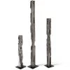 PHILLIPS COLLECTION SILVER LEAF PLINTH FLOOR SCULPTURES Pillows + Decor