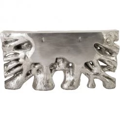 PHILLIPS COLLECTION SILVER LEAF SQUARE ROOT CONSOLE Furniture