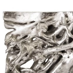 PHILLIPS COLLECTION SILVER LEAF SQUARE ROOT CONSOLE Furniture